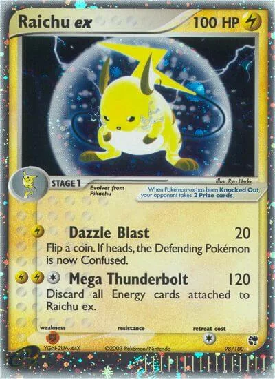Raichu ex, Sandstorm 98/100
