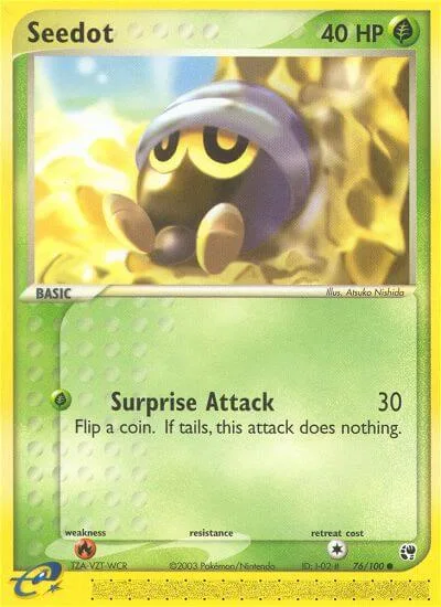 Seedot, Sandstorm 76/100