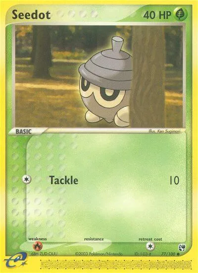Seedot, Sandstorm 77/100