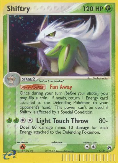 Shiftry, Sandstorm 12/100