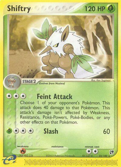 Shiftry, Sandstorm 22/100