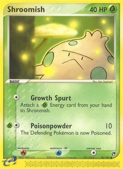 Shroomish, Sandstorm 78/100