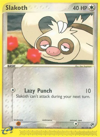Slakoth, Sandstorm 80/100