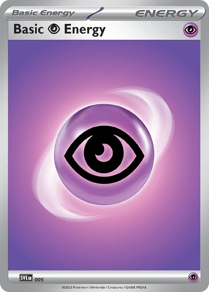 Basic Psychic Energy, Scarlet & Violet Energy 005
