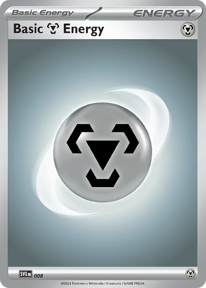 Basic Metal Energy, Scarlet & Violet Energy 008