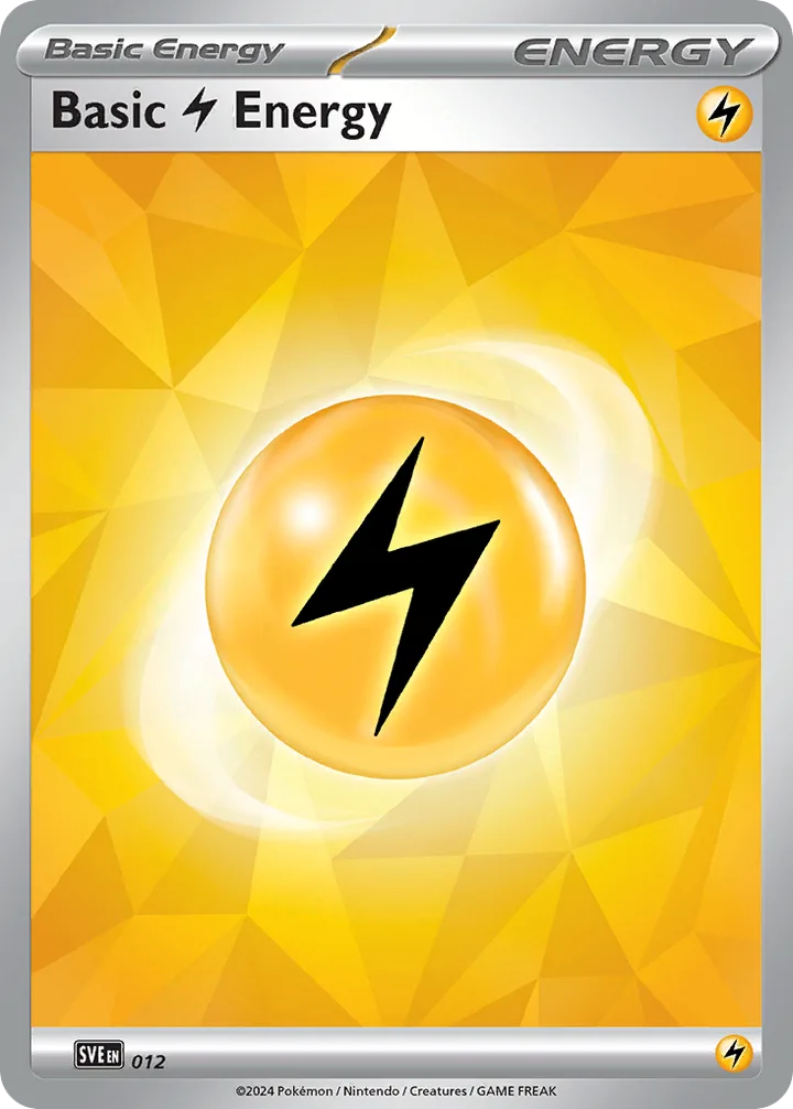 Basic Lightning Energy, Scarlet & Violet Energy 012