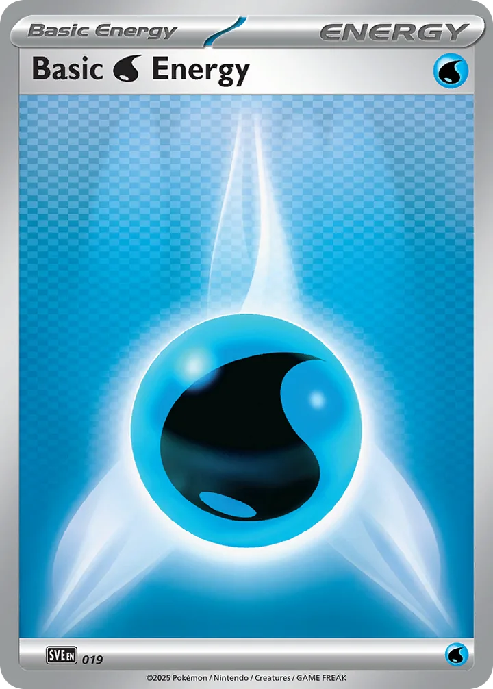 Basic Water Energy, Scarlet & Violet Energy 019