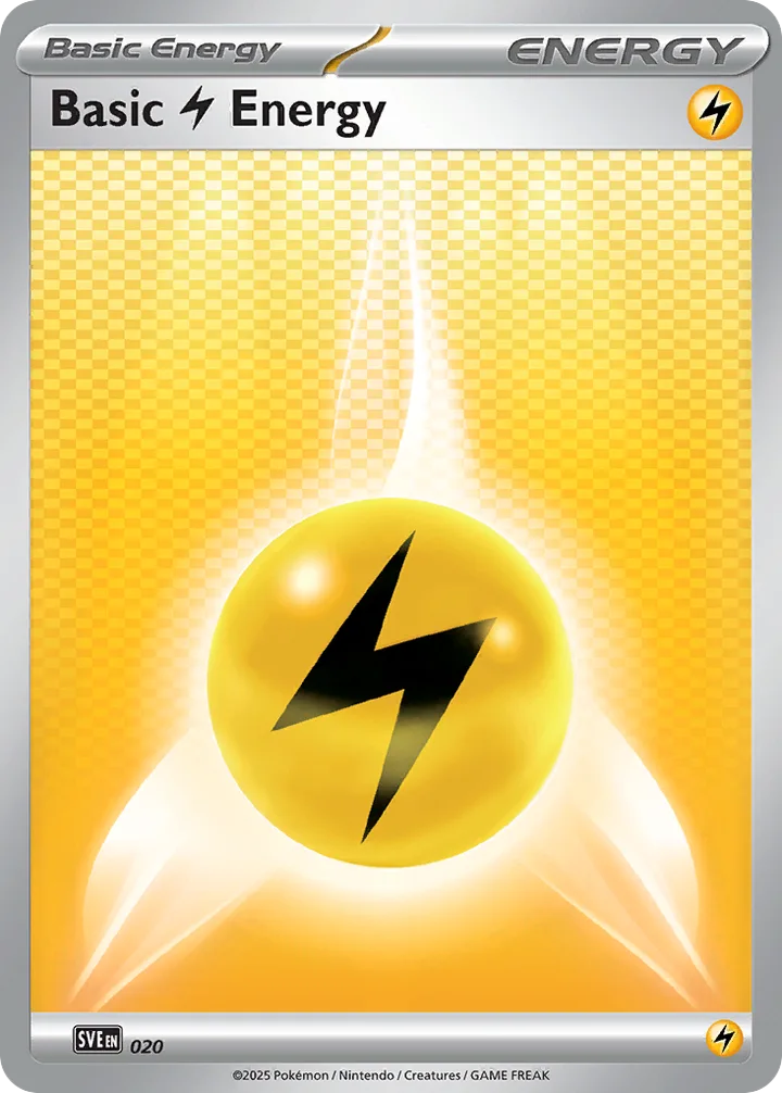 Basic Lightning Energy, Scarlet & Violet Energy 020