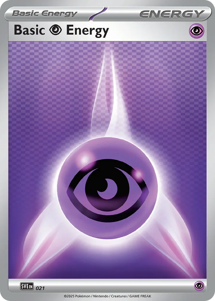 Basic Psychic Energy, Scarlet & Violet Energy 021