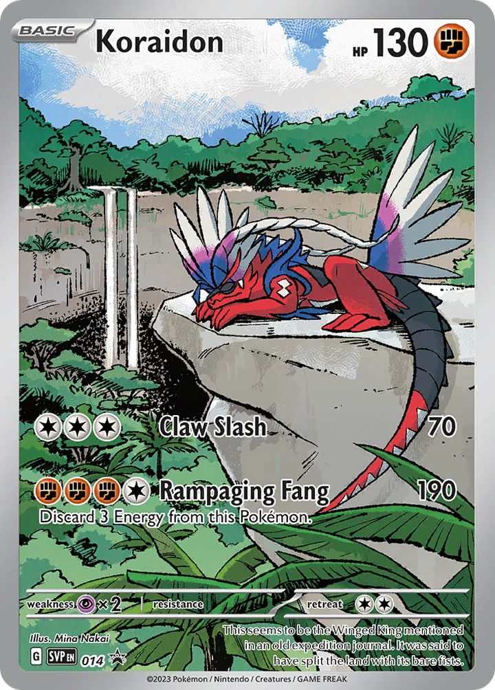 Koraidon, Scarlet & Violet Promos 014