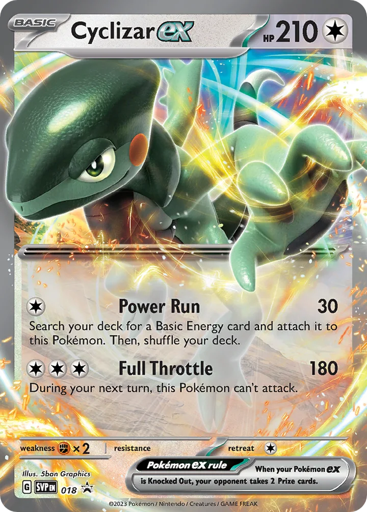 Cyclizar ex, Scarlet & Violet Promos 018