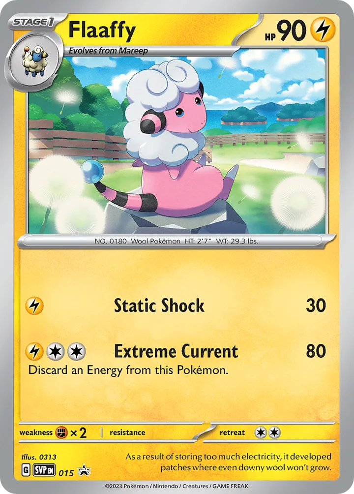 Flaaffy, Scarlet & Violet Promos 015