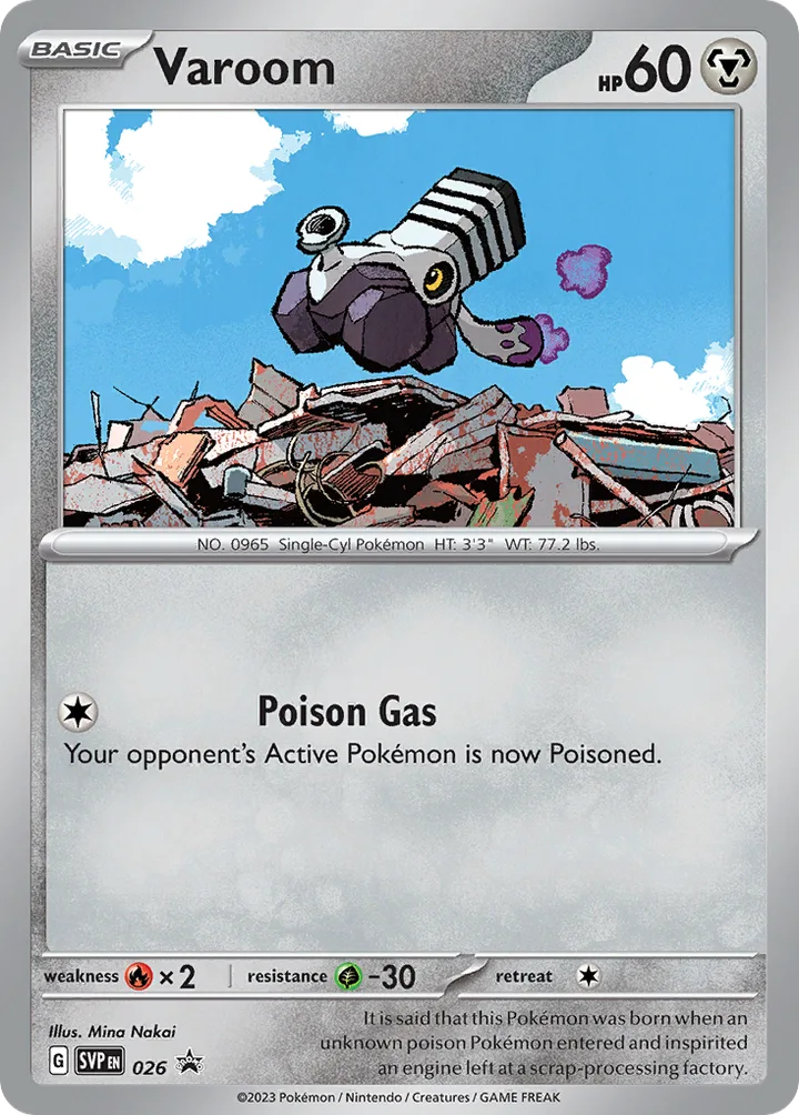 Varoom, Scarlet & Violet Promos 026