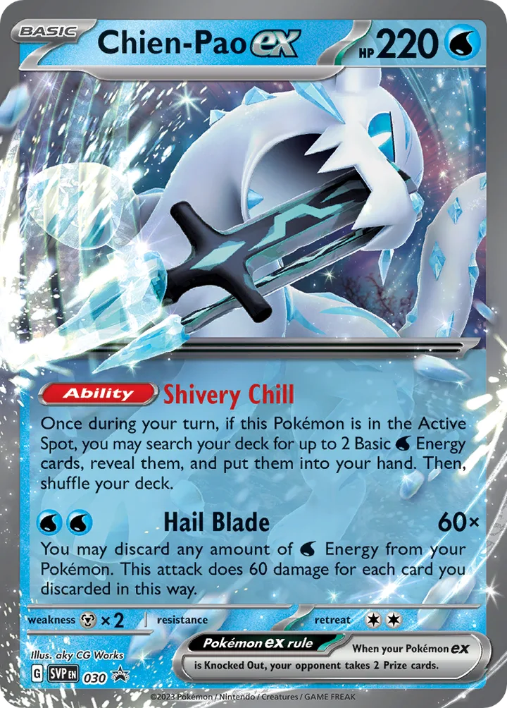 Chien-Pao ex, Scarlet & Violet Promos 030