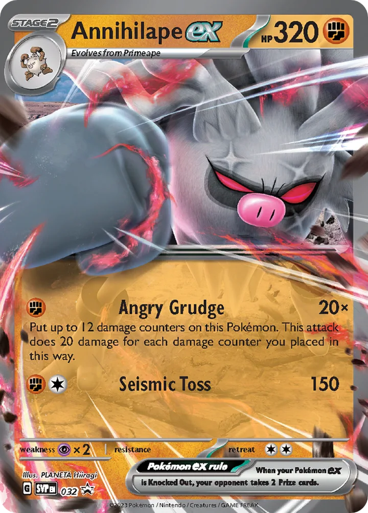 Annihilape ex, Scarlet & Violet Promos 032