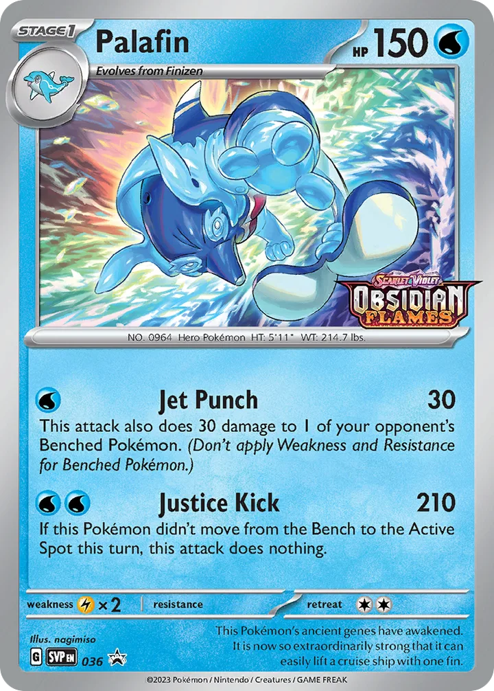Palafin, Scarlet & Violet Promos 036