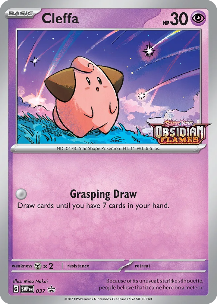 Cleffa, Scarlet & Violet Promos 037