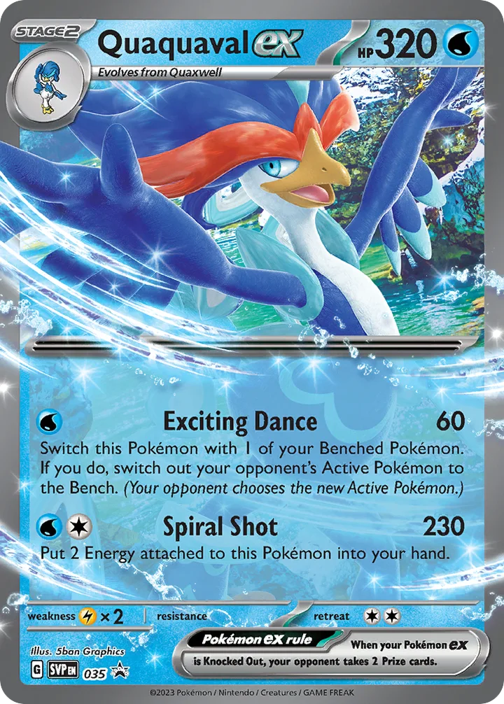 Quaquaval ex, Scarlet & Violet Promos 035