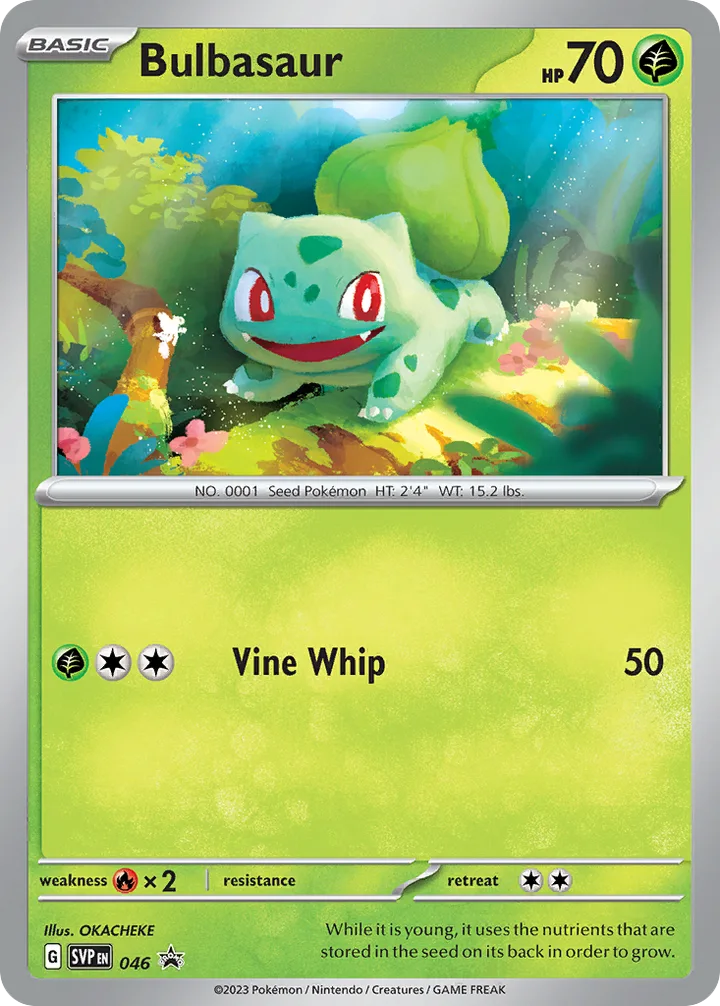 Bulbasaur, Scarlet & Violet Promos 046