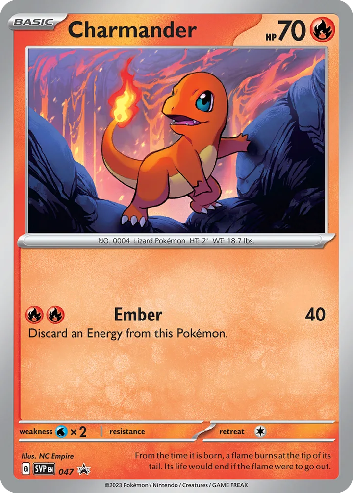 Charmander, Scarlet & Violet Promos 047