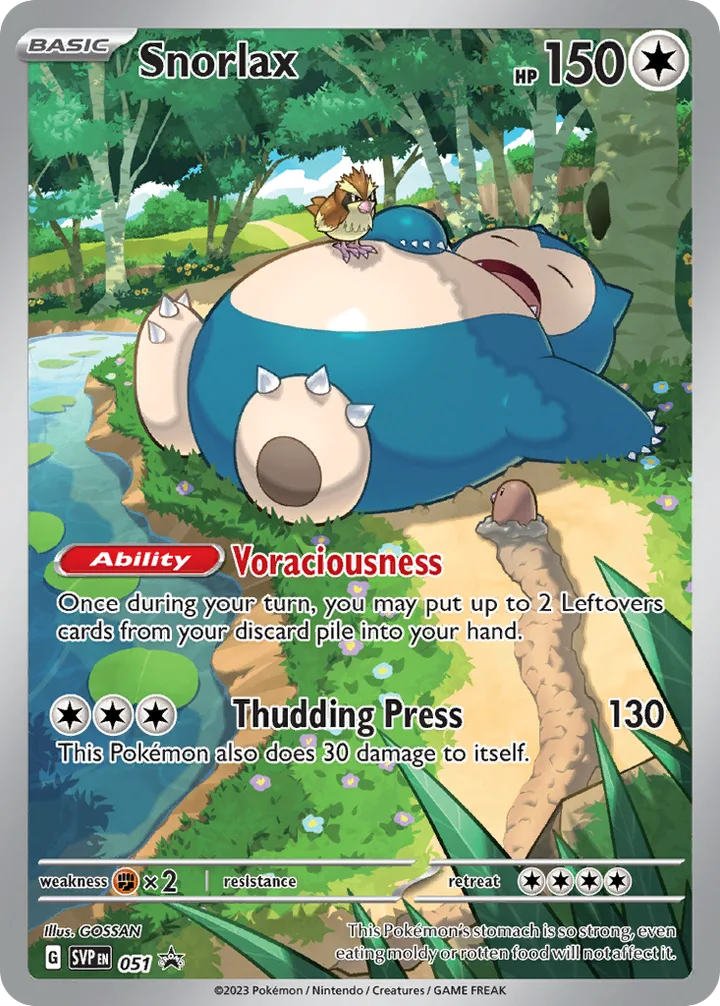 Snorlax, Scarlet & Violet Promos 051