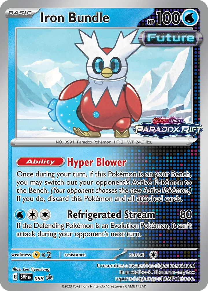 Iron Bundle, Scarlet & Violet Promos 058