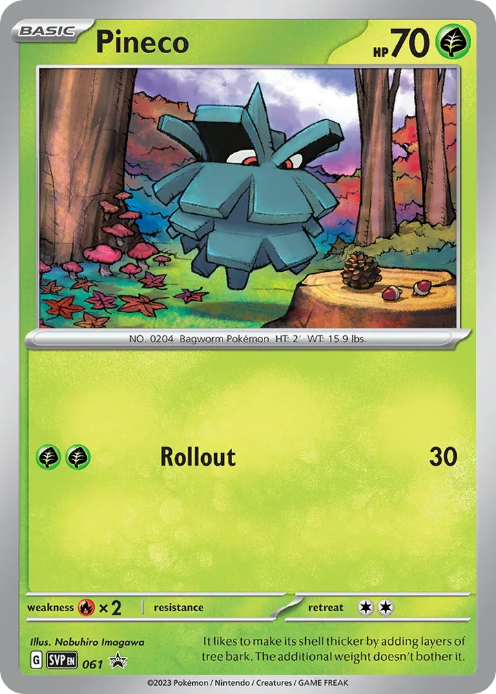 Pineco, Scarlet & Violet Promos 061