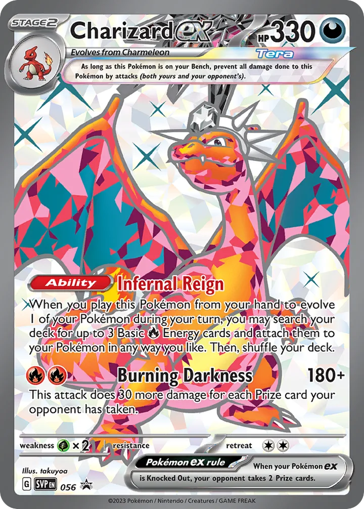 Charizard ex, Scarlet & Violet Promos 056