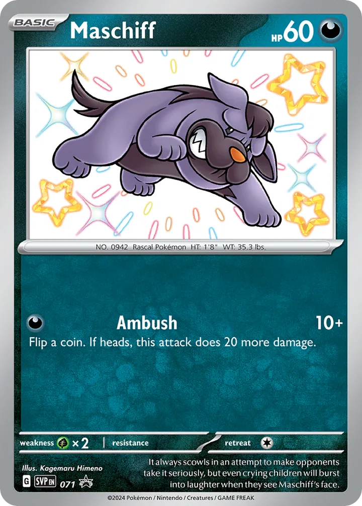 Maschiff, Scarlet & Violet Promos 071