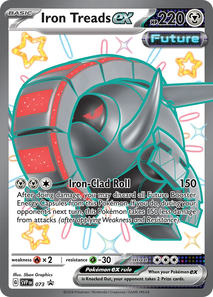 Iron Treads ex, Scarlet & Violet Promos 073