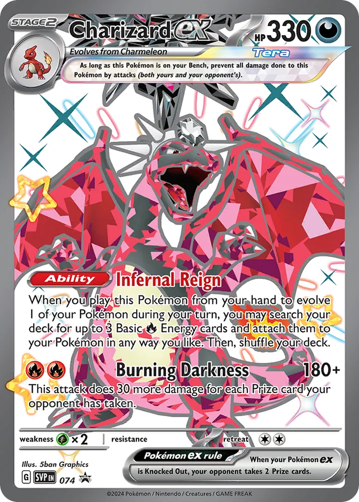 Charizard ex, Scarlet & Violet Promos 074