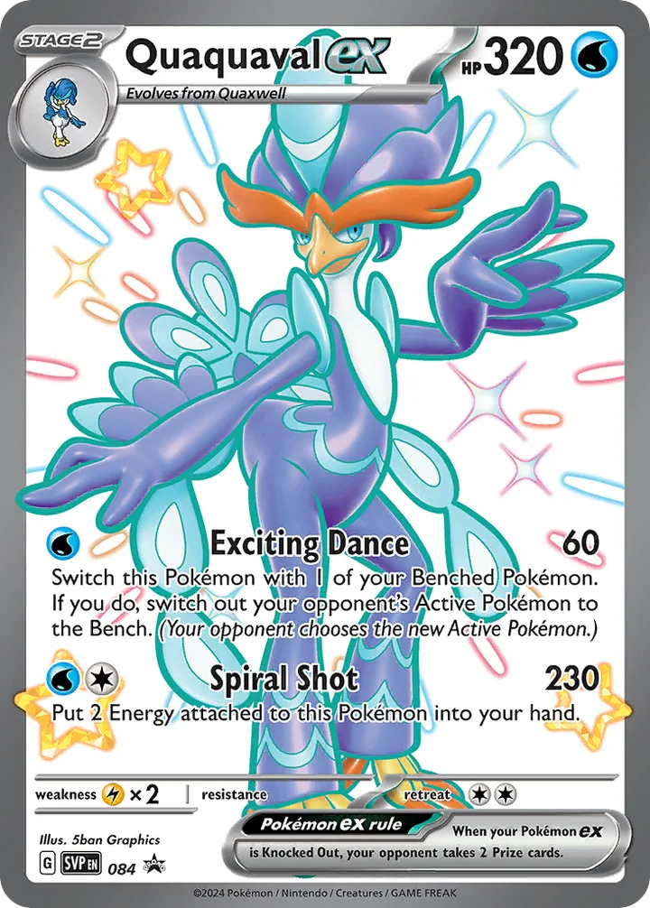 Quaquaval ex, Scarlet & Violet Promos 084