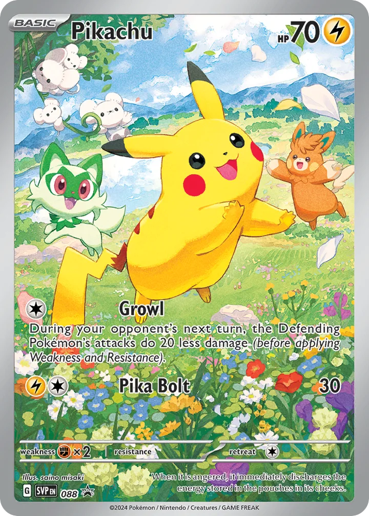 Pikachu, Scarlet & Violet Promos 088