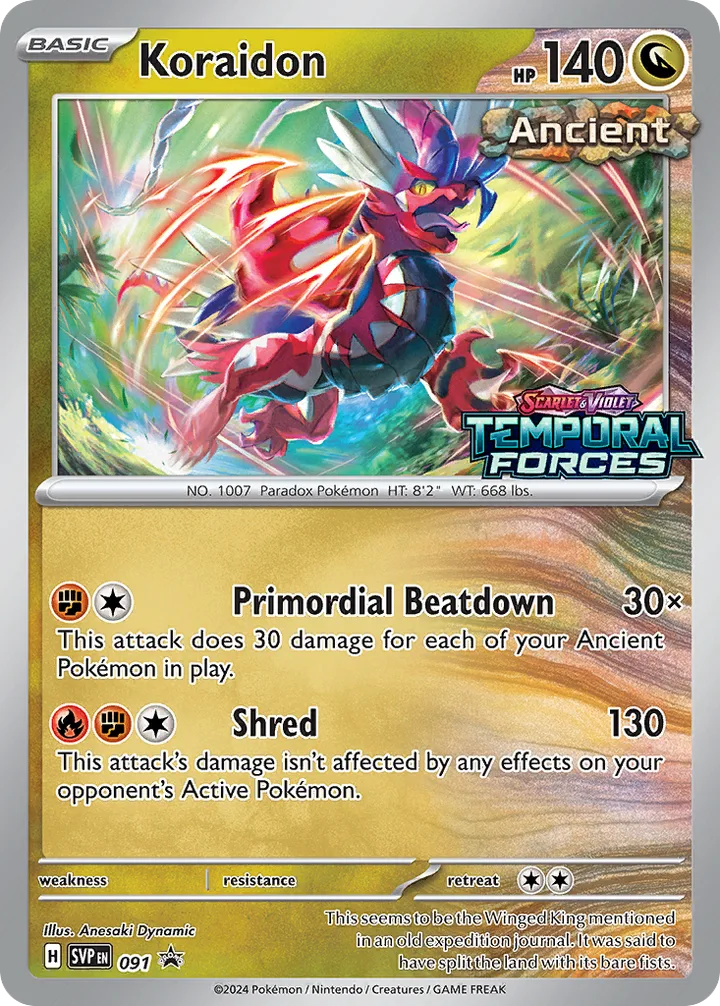 Koraidon, Scarlet & Violet Promos 091