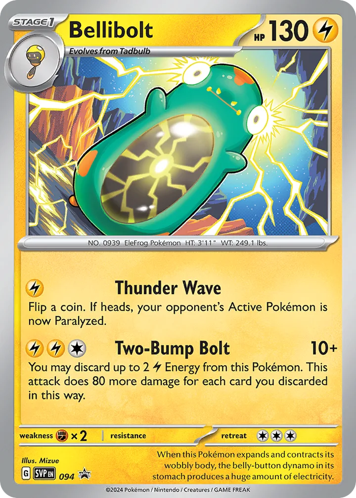 Bellibolt, Scarlet & Violet Promos 094