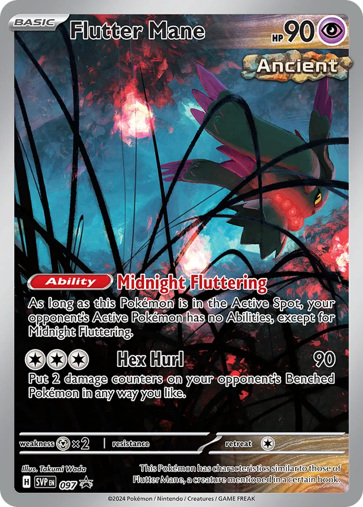 Flutter Mane, Scarlet & Violet Promos 097