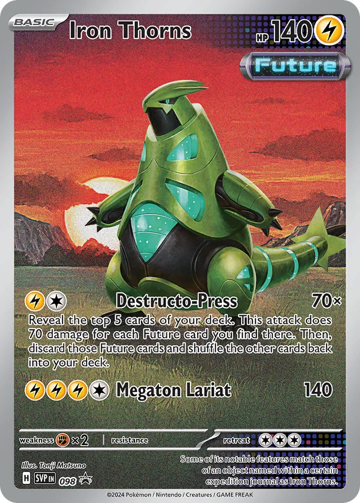 Iron Thorns, Scarlet & Violet Promos 098