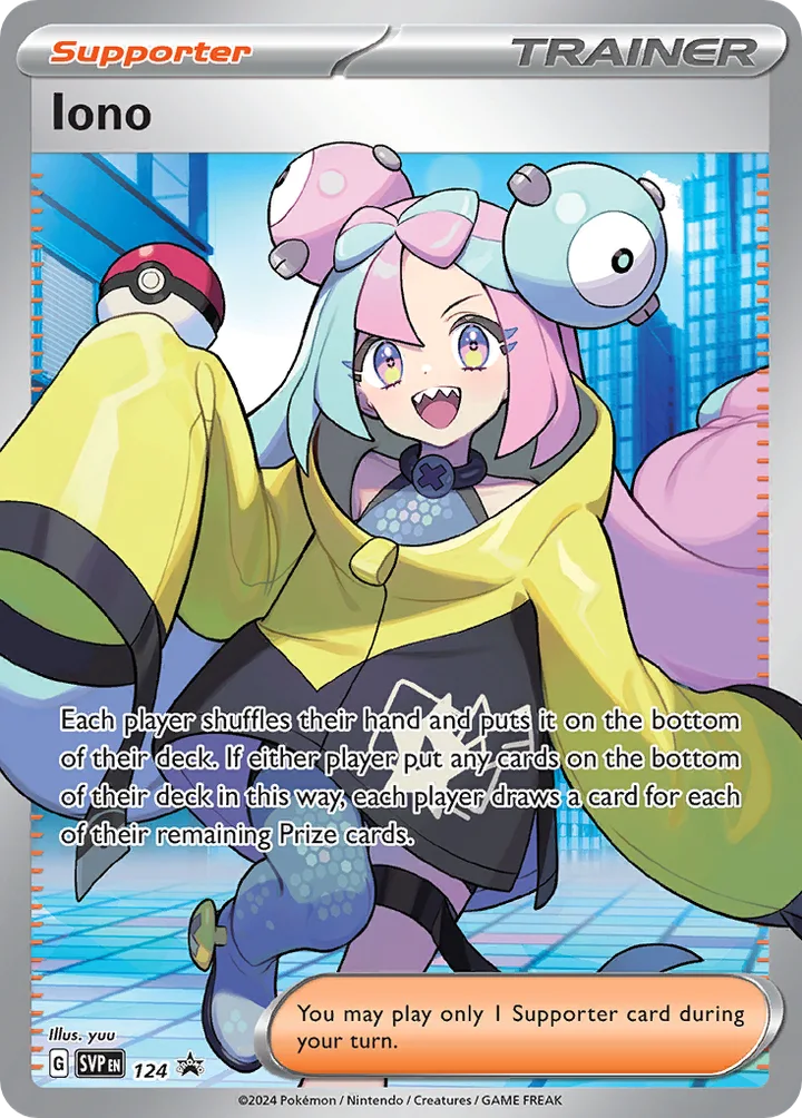 Iono, Scarlet & Violet Promos 124