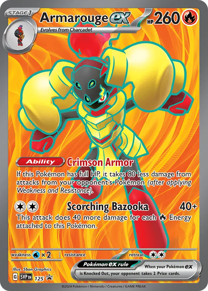 Armarouge ex, Scarlet & Violet Promos 125