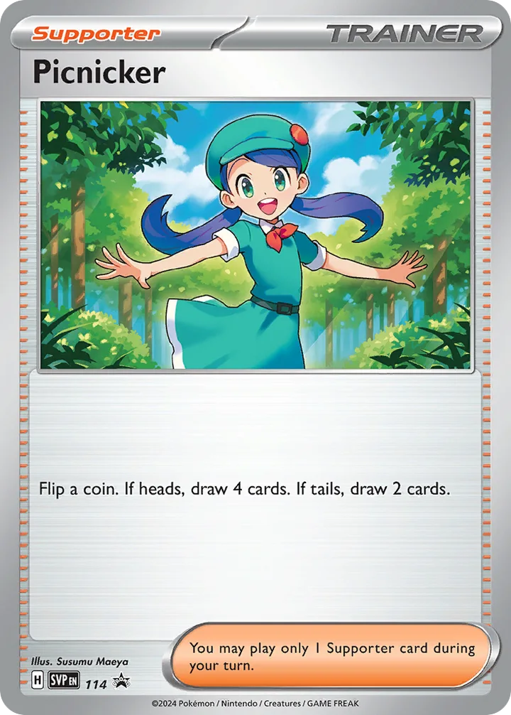 Picnicker, Scarlet & Violet Promos 114