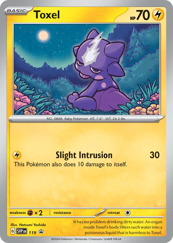 Toxel, Scarlet & Violet Promos 119