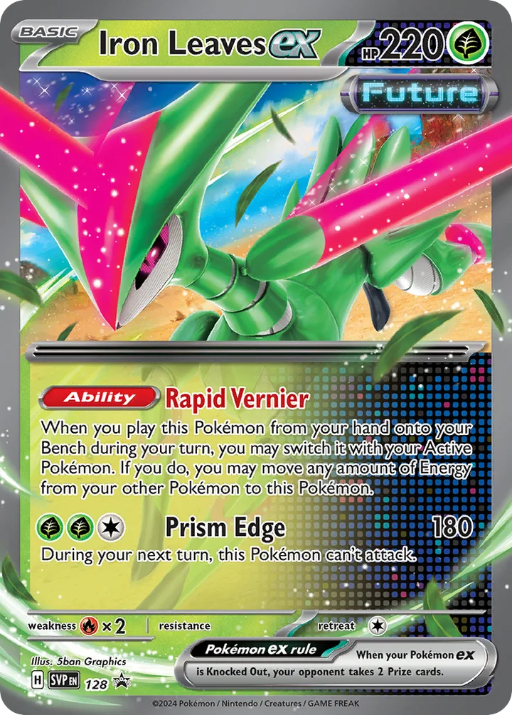 Iron Leaves ex, Scarlet & Violet Promos 128