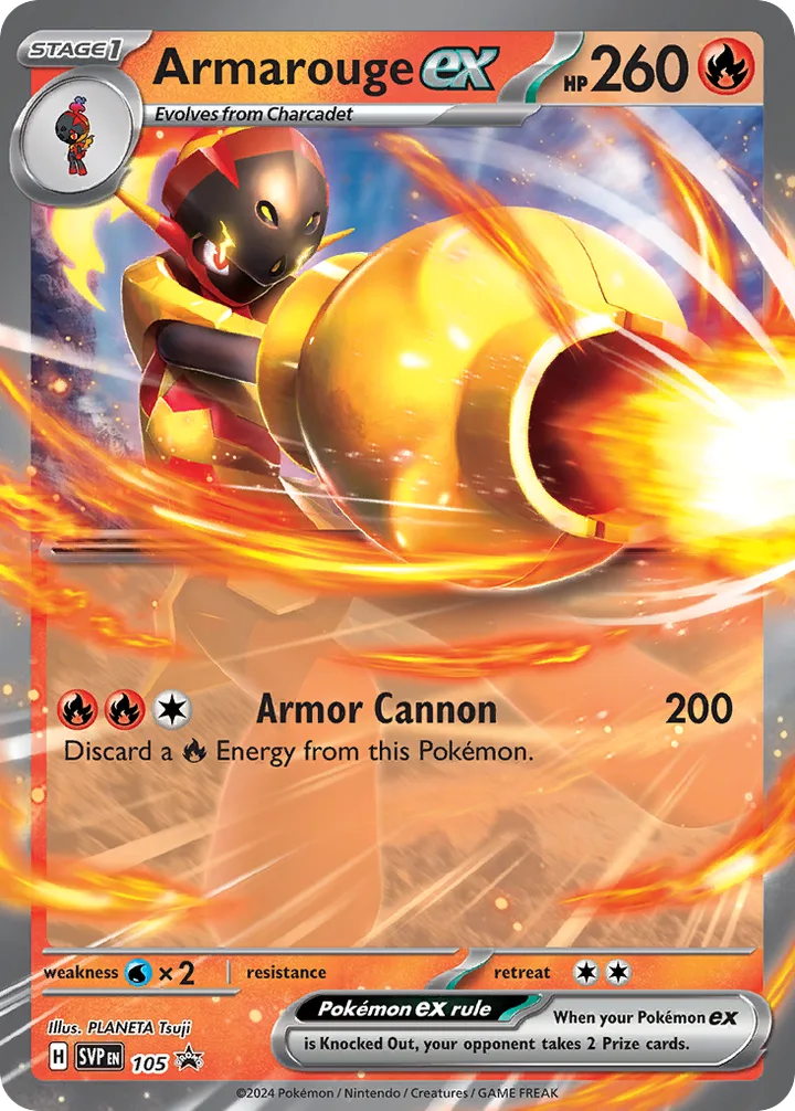 Armarouge ex, Scarlet & Violet Promos 105