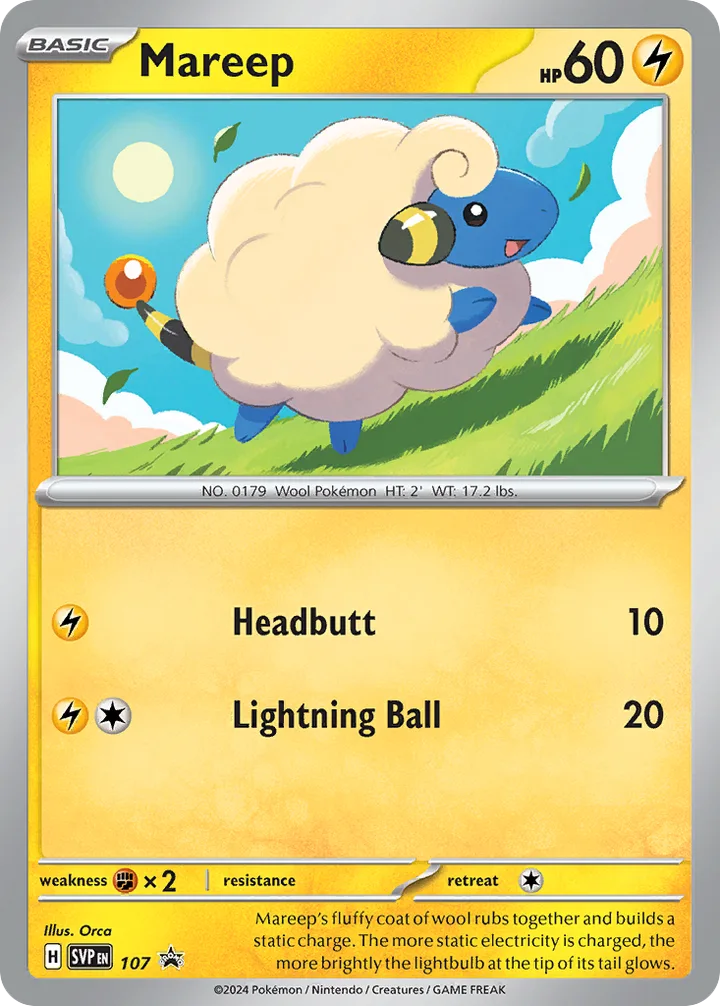 Mareep, Scarlet & Violet Promos 107