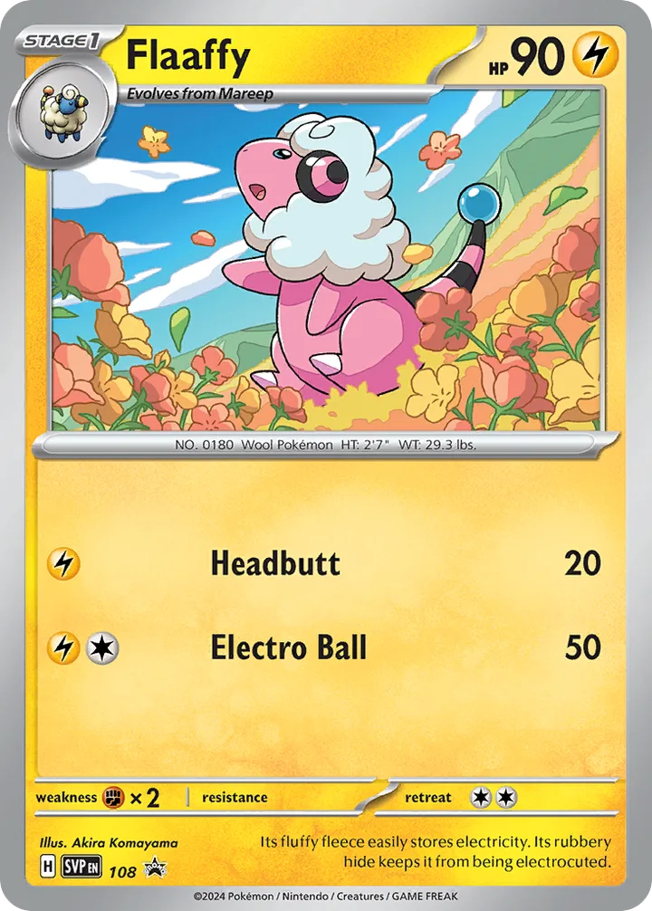 Flaaffy, Scarlet & Violet Promos 108