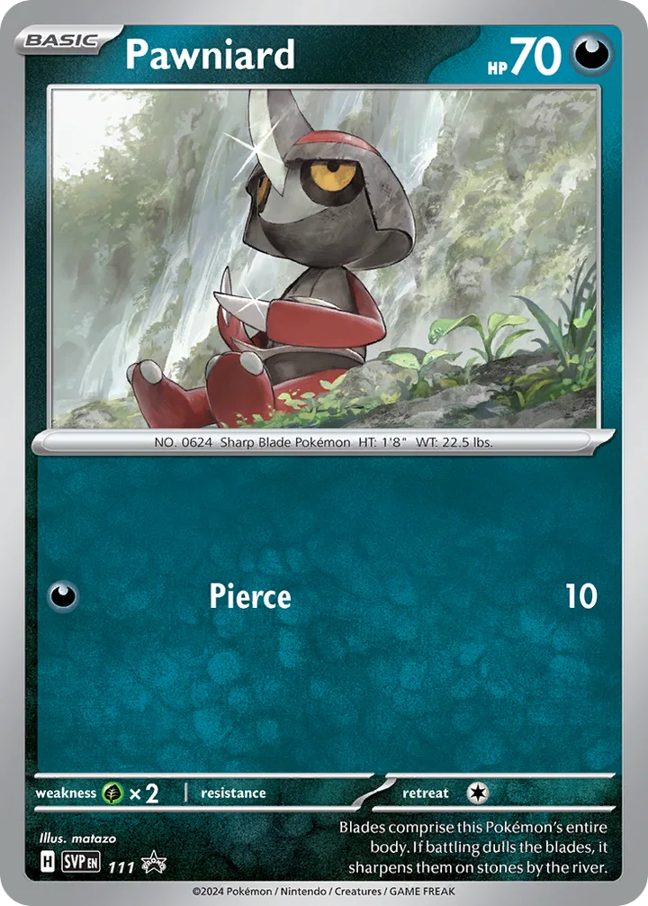 Pawniard, Scarlet & Violet Promos 111