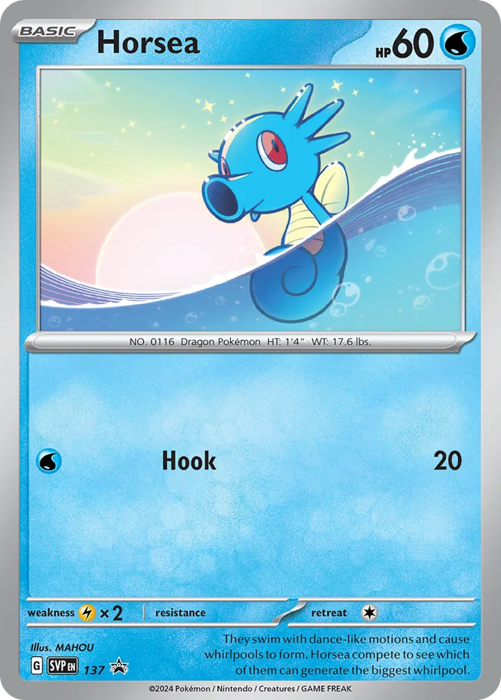 Horsea, Scarlet & Violet Promos 137