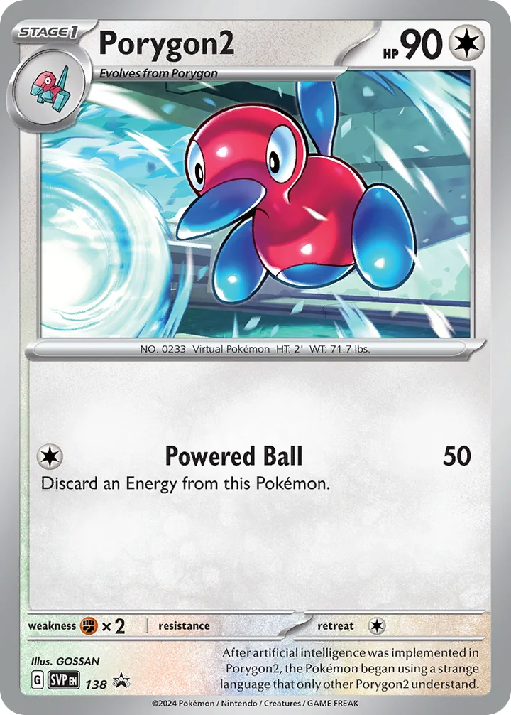 Porygon2, Scarlet & Violet Promos 138