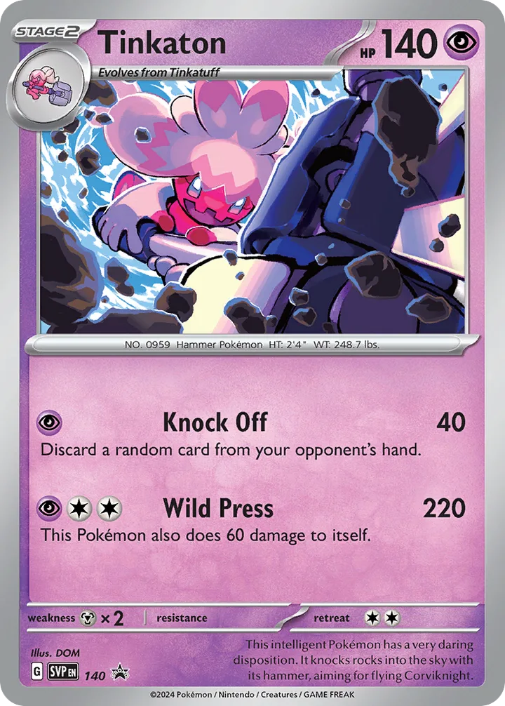 Tinkaton, Scarlet & Violet Promos 140