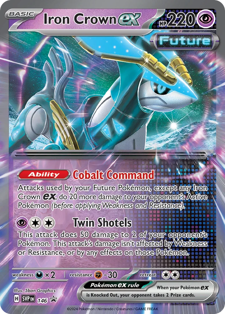 Iron Crown ex, Scarlet & Violet Promos 146